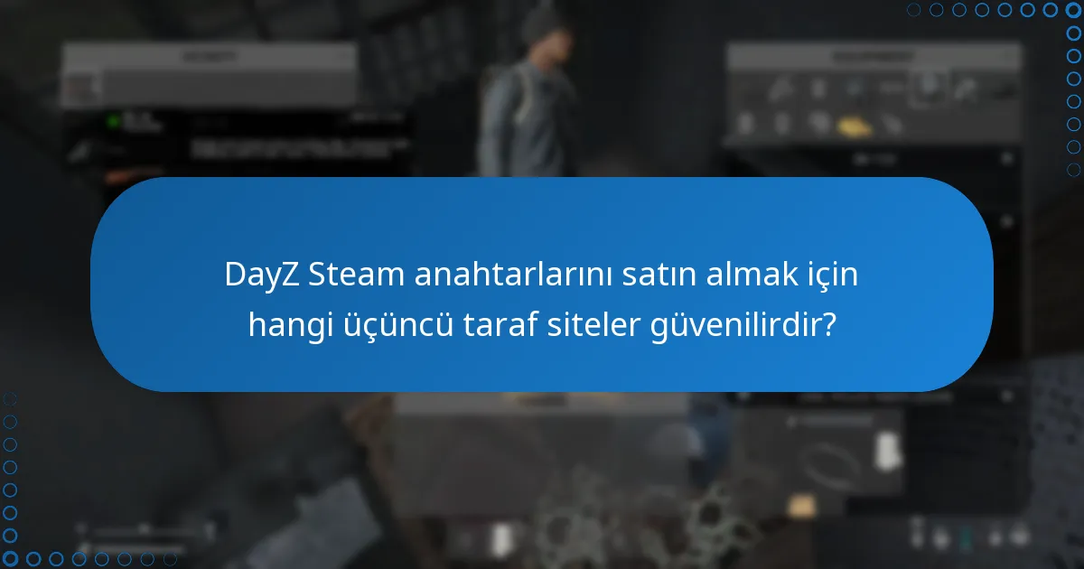 Üçüncü taraf sitelerden bir DayZ Steam anahtarını kullanmanın riskleri nelerdir?