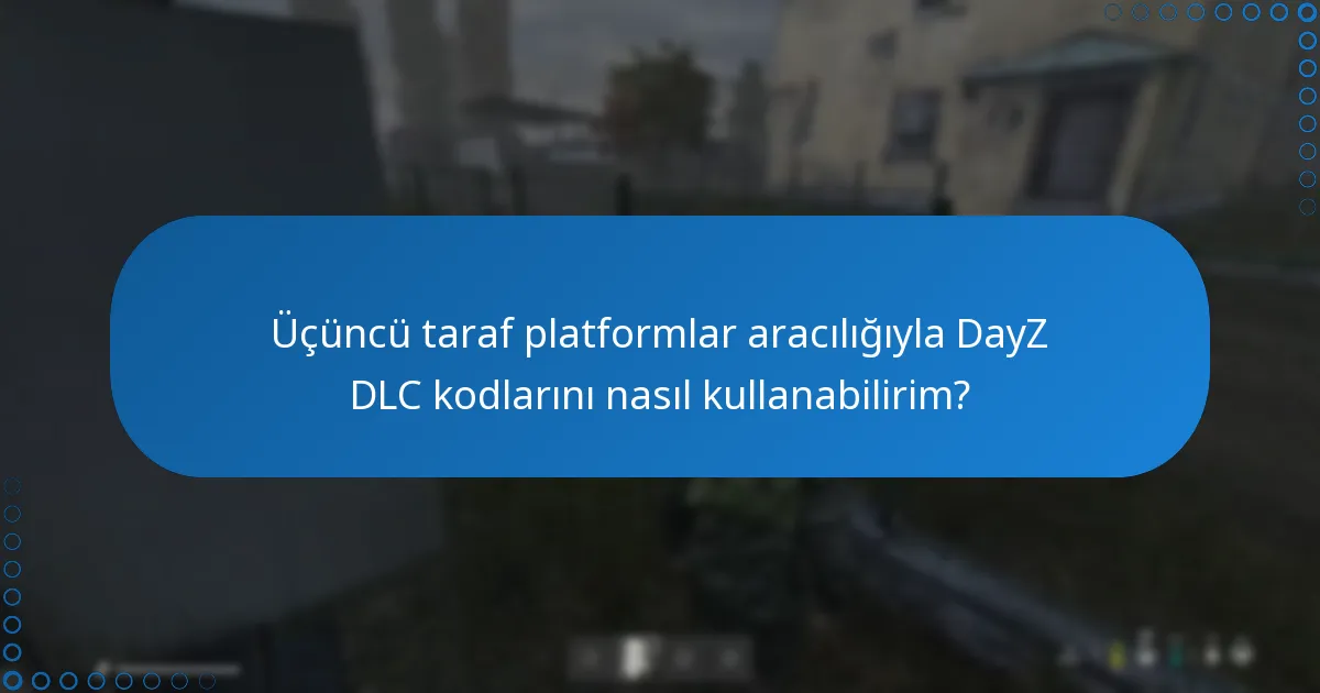 Üçüncü taraf platformlardan DayZ DLC kodlarını kullanmanın riskleri nelerdir?